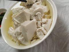 石磨豆花-平乐古镇孙血旺