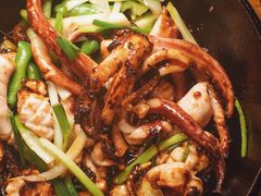 孜然爆鱿鱼-小粤楼·怀旧粤菜(万辉国际广场店)