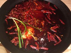 红汤中辣锅底-肥龙火锅(南坪店)