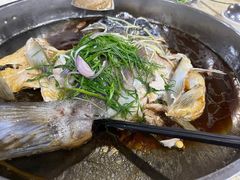 缩骨大头鱼-全旺来农家菜