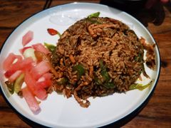 青椒肉丝炒饭-万记麻辣烫国展总店