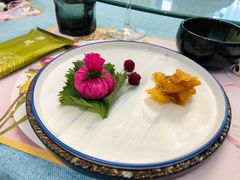 富贵石榴包配灯影鱼片-拂晓山房·私房川菜(西门店)