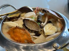 海鲜锅-甜阿姨·天台花园私房菜(万松园店)