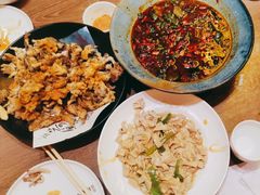 水煮肉片-金掌勺锅包肉(太原万达店)