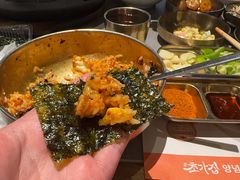 -草家酱蟹炭火烤肉店(珲春南路一店)