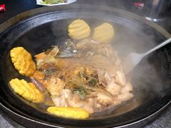 官厅水库鱼-缘福乡村铁锅炖民宿(八达岭店)