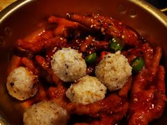 辣烤鸡爪-富乐满韩国正宗炸鸡韩国料理(虹泉路店)