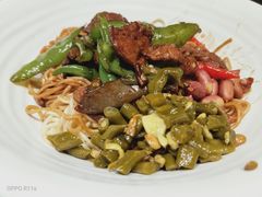 辣椒炒肉干挑面-万利记·长沙粉面小吃(8号仓店)