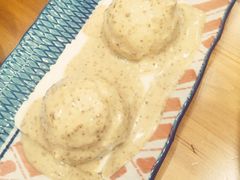 和风芝麻土豆泥沙拉-芝士牛炭火烤肉