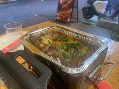 -路边摊小炉子烧烤