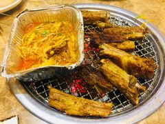 烤羊排扇-金太阳海鲜烧烤·本地人餐厅(东纬路旗舰店)
