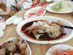 清蒸红宝石鱼-小海豚•老字号海鲜餐厅(天涯店)