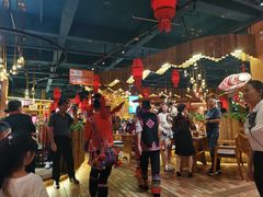 -老滇山寨•云南特色菜•地方菜•民族风情歌舞表演(金碧店)