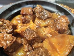 牛腩牛筋萝卜煲-熠盛粤味·顺德桑拿鸡(永康路店)