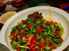 生炒黄牛肉-松沪名灶·新上海菜(飞航吾悦广场店)