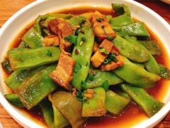 五花肉焖豆角-晋家门(弘阳广场店)