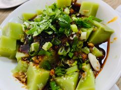 煮凉粉-刘豆花