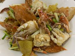 姜葱炒花蟹-巽寮印象美食部落餐厅·海鲜·地方特色菜(惠州体验店)