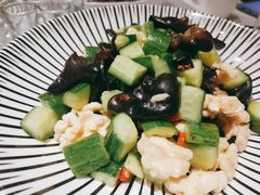 青瓜木耳拌桃仁-咪咪川菜(长乐西路店)