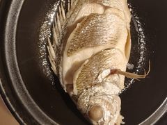 油盐焗海立鱼-百味馆·粤菜·湛江菜(后海花园店)
