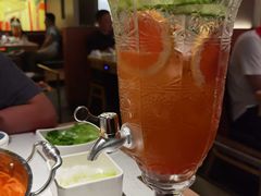 大桶水果茶-左庭右院鲜牛肉火锅(苏州园区永旺店)