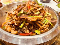 爆炒羊杂-十二毡房蒙餐·蒙古包