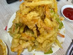 炸蔬菜-平山城鑫烧烤(建国楼店)