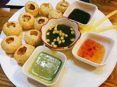 网红脆球饼-食彩美印度特色美食餐厅·印度料理