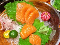 三文鱼刺身-肉魁屋·烧肉·烧鸟·酒场(高新店)