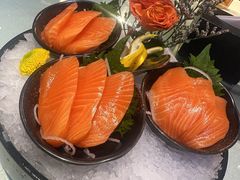 三文鱼刺身拼-万龙洲海鲜·粤菜(亚运村店)