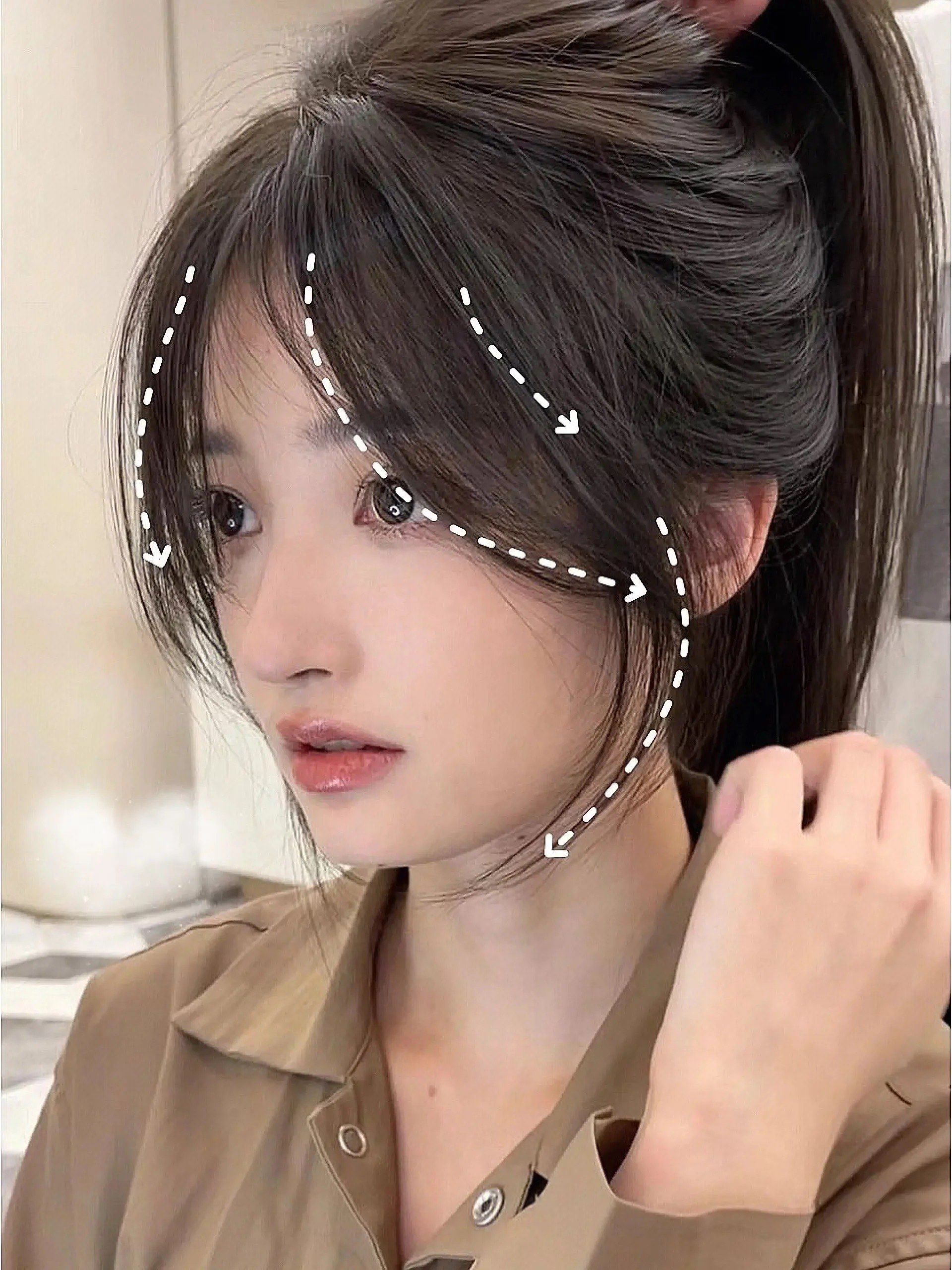 这个刘海也太好看了吧