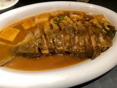 红烧鲳鱼-A One Kitchen·南京精菜馆(德基广场店)