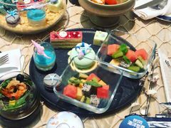 豪游海洋世界联名下午茶套餐-新发展亚太JW万豪酒店大堂吧