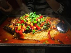 -探鱼·鲜青椒爽麻烤鱼(广州花都来又来店)