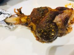 烤小羊腿-伊祥·敦煌楼