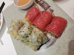 鲜虾海苔肠拼红米肠-新兴家喻酒家·羊城名宴(昌岗店)