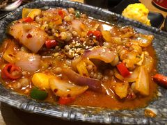辣炒海灵菇-恩你小木屋·烤肉韩式料理(嘉兴秀洲店)