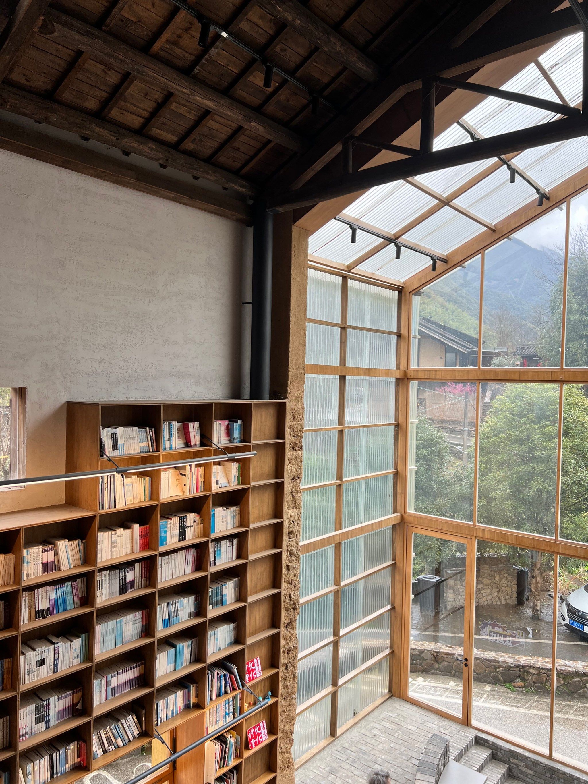 说是中国最美乡村图书馆也不过分吧❗️
