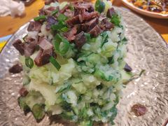 土豆牛肉干小白菜-东顺全羊坊烧烤炒菜莜面(张北店)