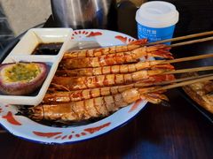 炭烧九节虾-辉记炭烧海鲜大排档·老字号(福田店)