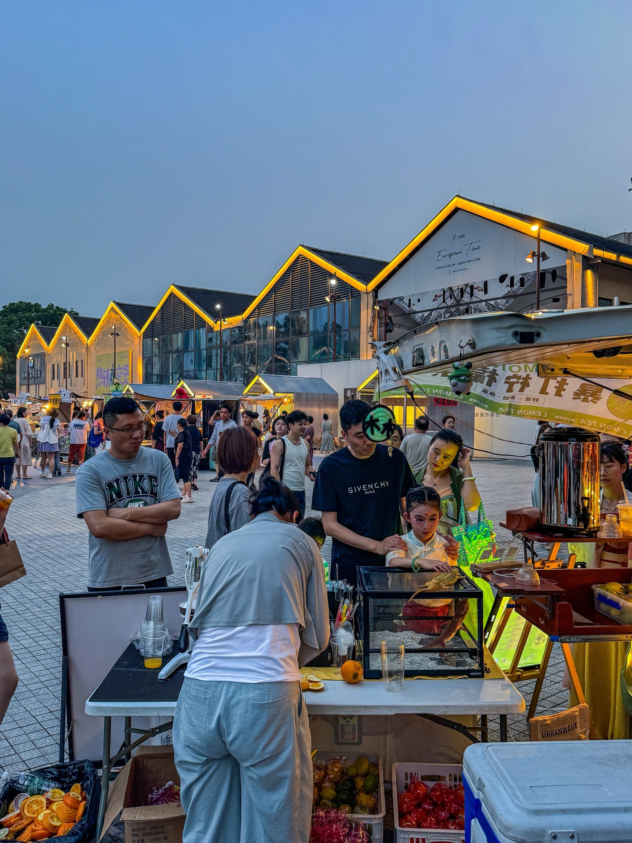 杭州笕桥夜市图片