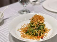 巧拌豆苗-四季民福烤鸭店(王府井灯市口店)