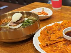 荞麦冷面-喇喇排骨火锅·传统韩式脊骨汤(望京西园总店)