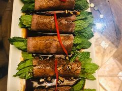 薄荷牛肉卷-云海肴·云南小炒·汽锅鸡(天津国金汇店)