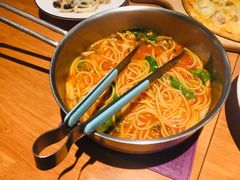 罗勒番茄菌菇意大利面-新贝乐意大利餐厅(苏州中心店)