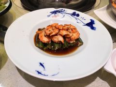 炝拌秋葵-船梆煮•蒸汽海鲜·炉火烤肉(五四广场店)