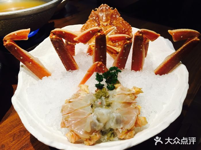 松叶蟹火锅