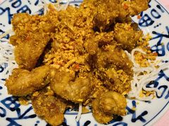 蒜香椒盐炒牛蛙-誉八仙酒楼(静安大悦城店)