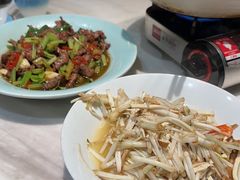 小炒黄牛肉-曹家小菜(胜太路店)