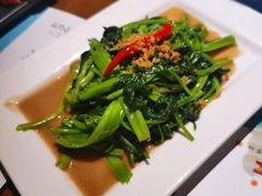 秘制虾酱炒空心菜-帕蓝·暹罗料理(曲阳店)